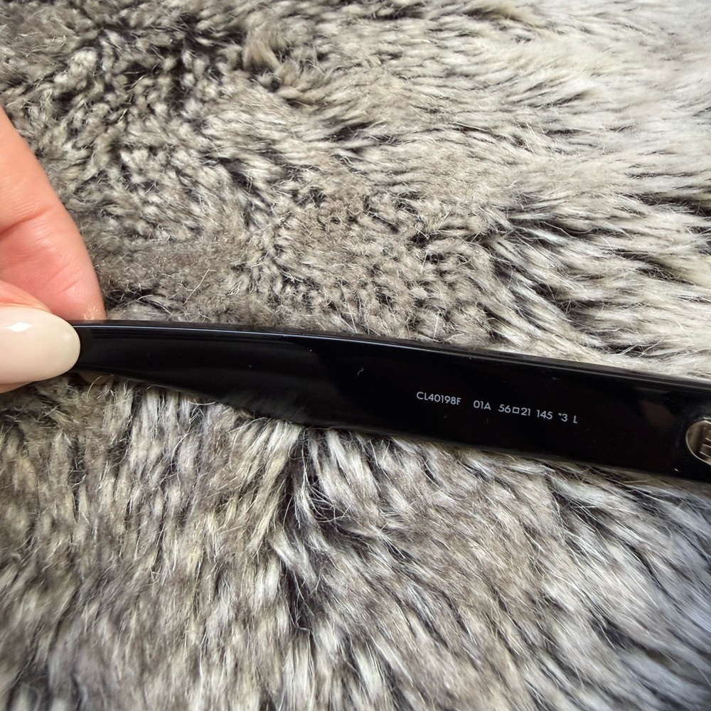 Celine Black Oversized Sunglasses - Picture 8 of 8